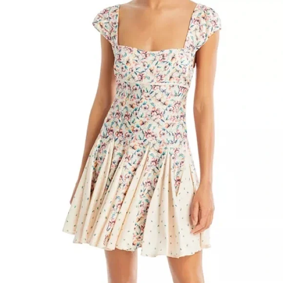 Free People Ponderosa Open Back Mini Dress - Picture 2 of 10